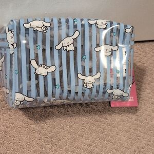 Primark Hello Kitty and Friends Cinnamoroll Blue And White Cosmetic Bag  NWT
